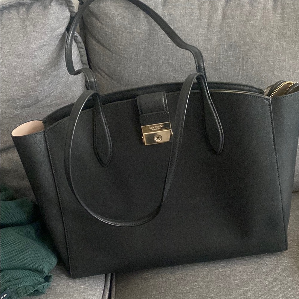 Kate Spade Black Work Tote Bag